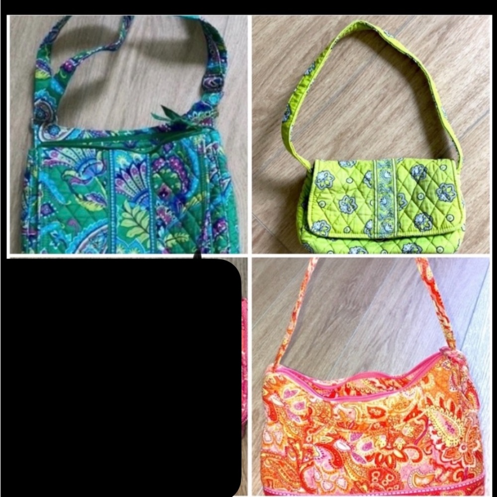 3 Vera Bradley purses bundle!!